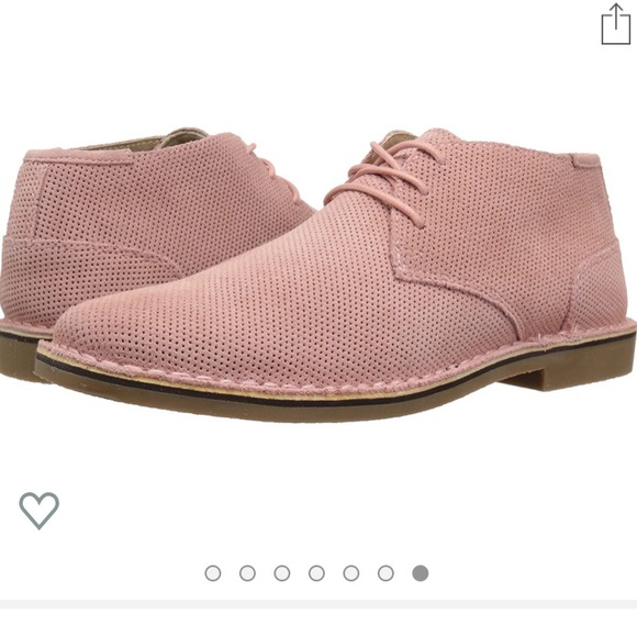 pink chukka boots